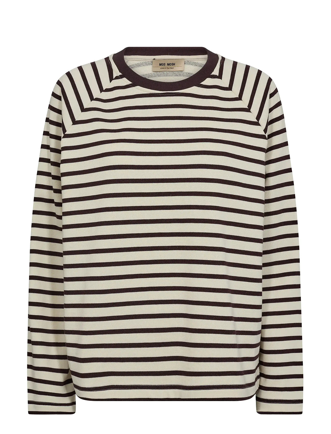 MOS MOSH Mmlidy O-Ls Sweatshirt Cream - S - Damen