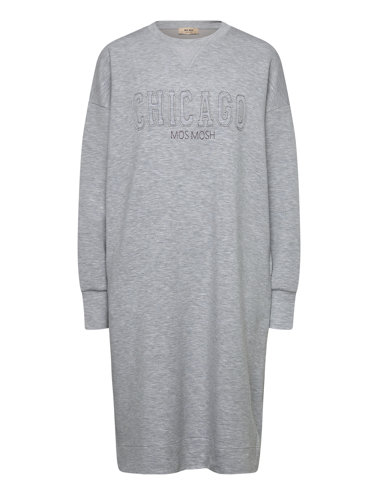 MOS MOSH Mmrenzi O-Ls Sweatdress Grau - L - Damen