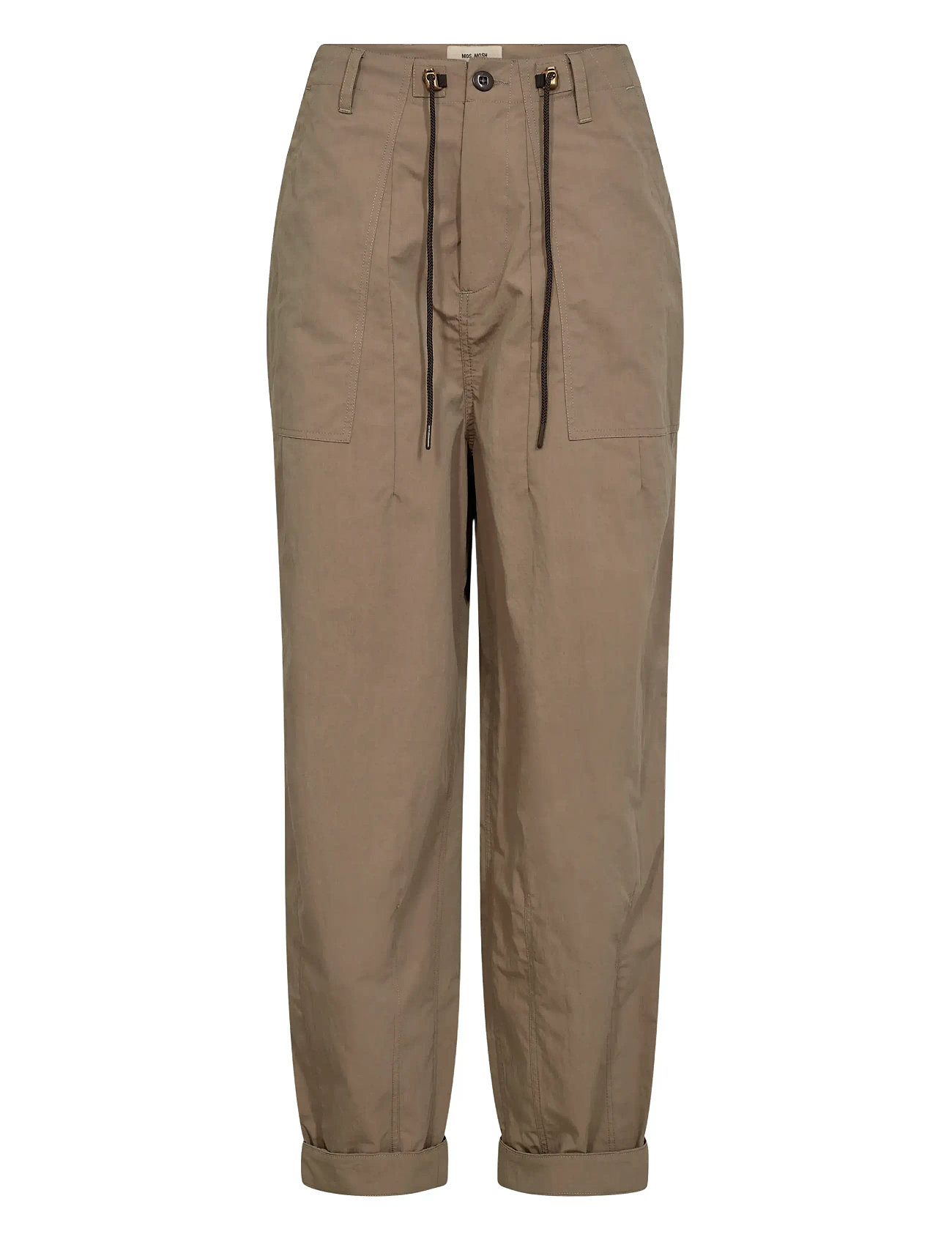 MOS MOSH Mmuti Kangbo Pant, XS Regular, Beige, Bukser > Cargo-Bukser, Dame