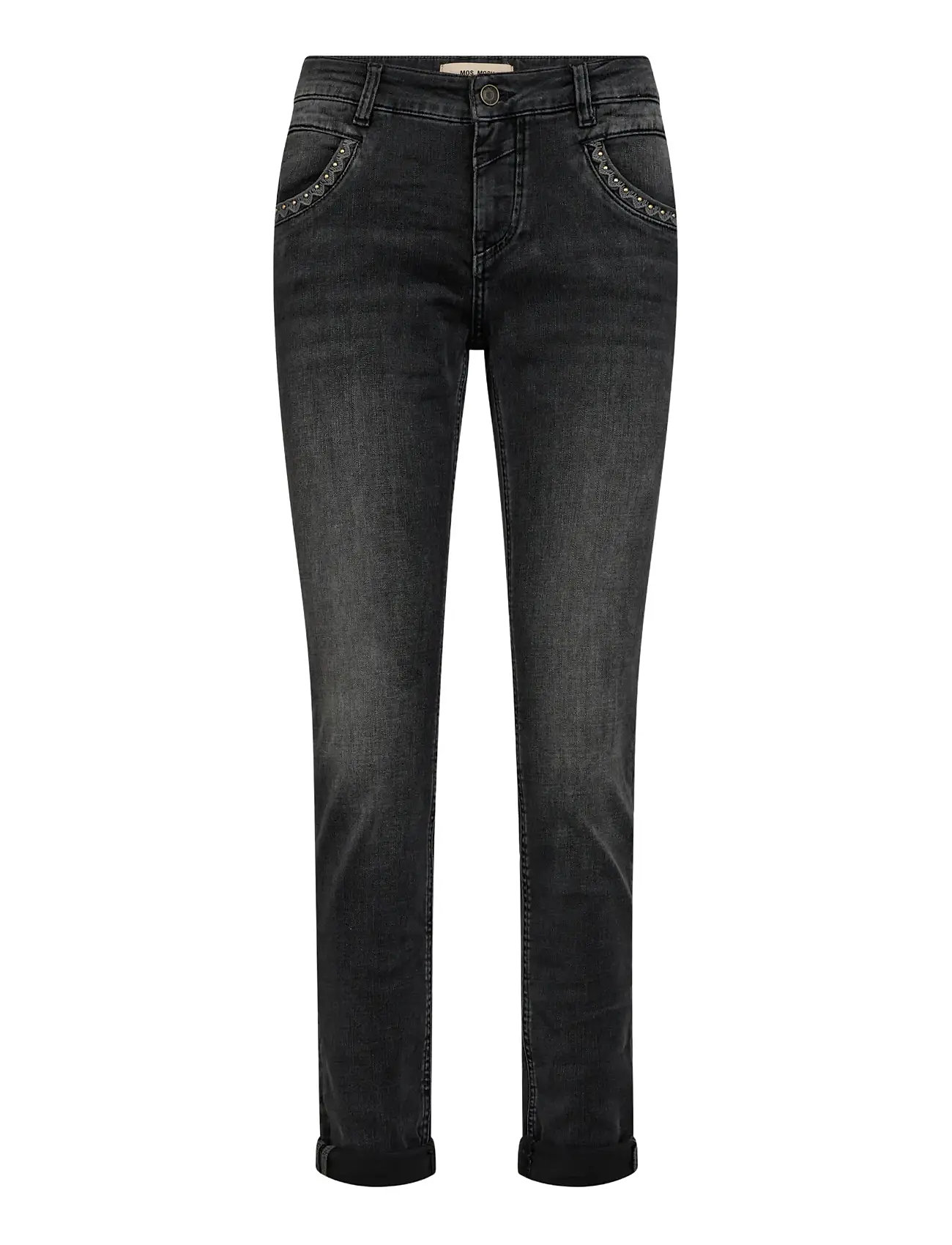 MOS MOSH Mmnaomi Perla Grigio Jeans Grau - 29 Regular - Damen