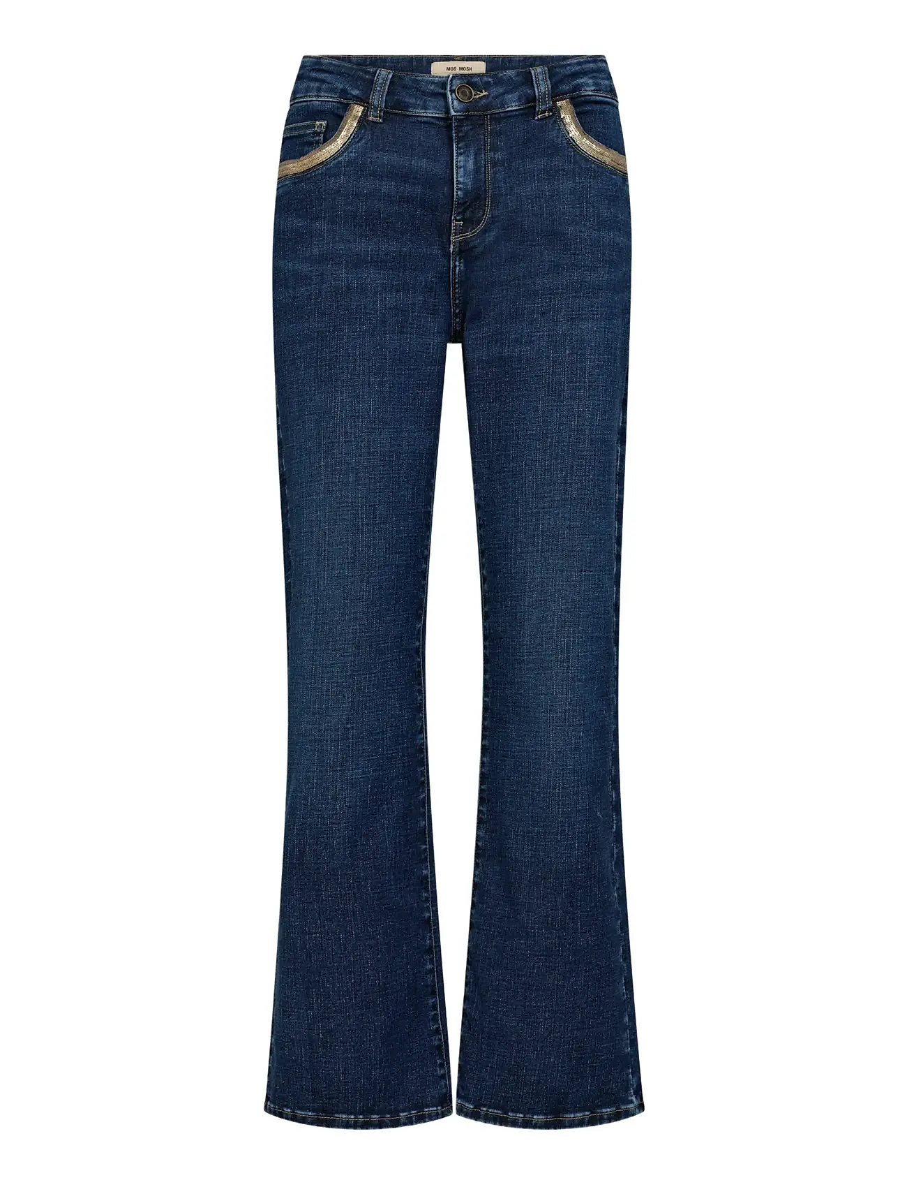 MOS MOSH Mmcecilia Perla Jeans Blau - 31 Kurz - Damen