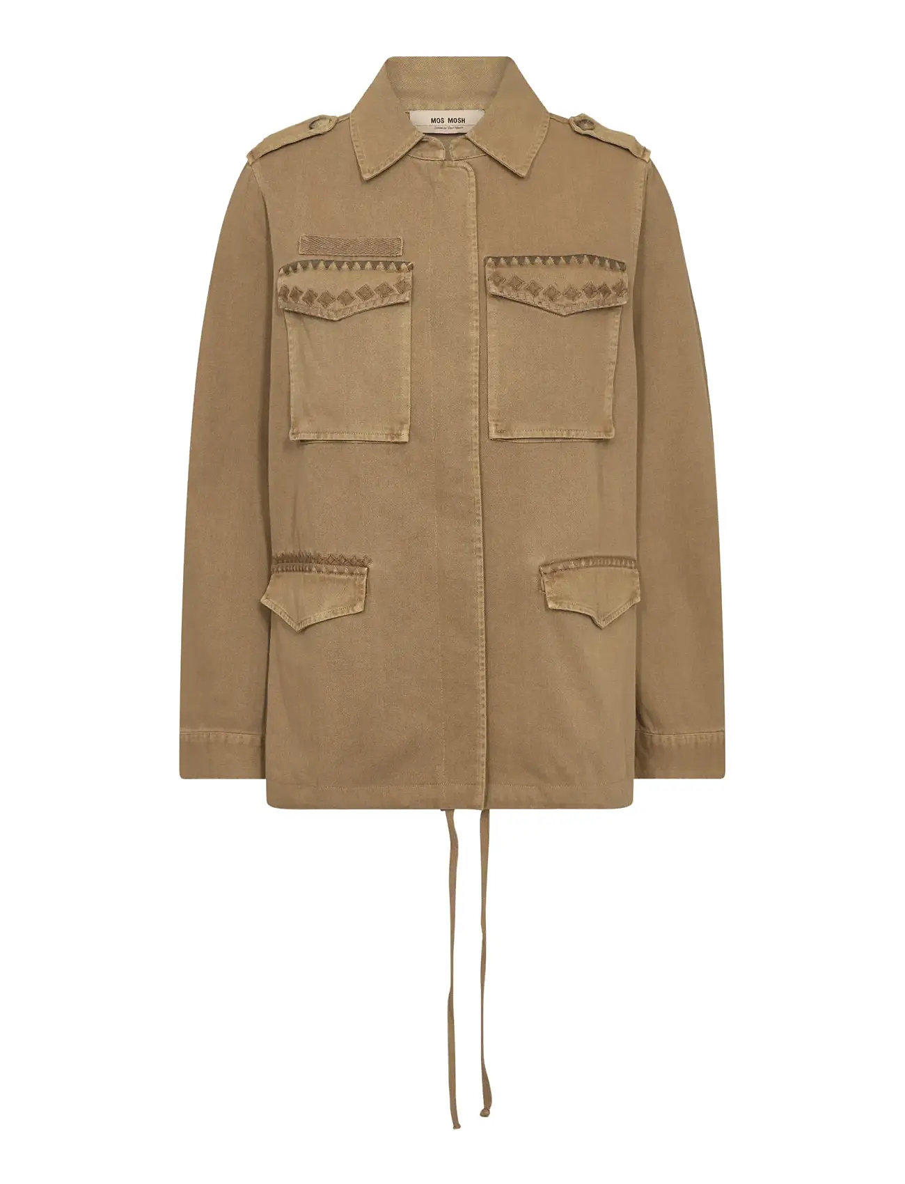 MOS MOSH Mmzoa Uti Jacket, M, Beige, Jakker > Utility-Jakker, Dame