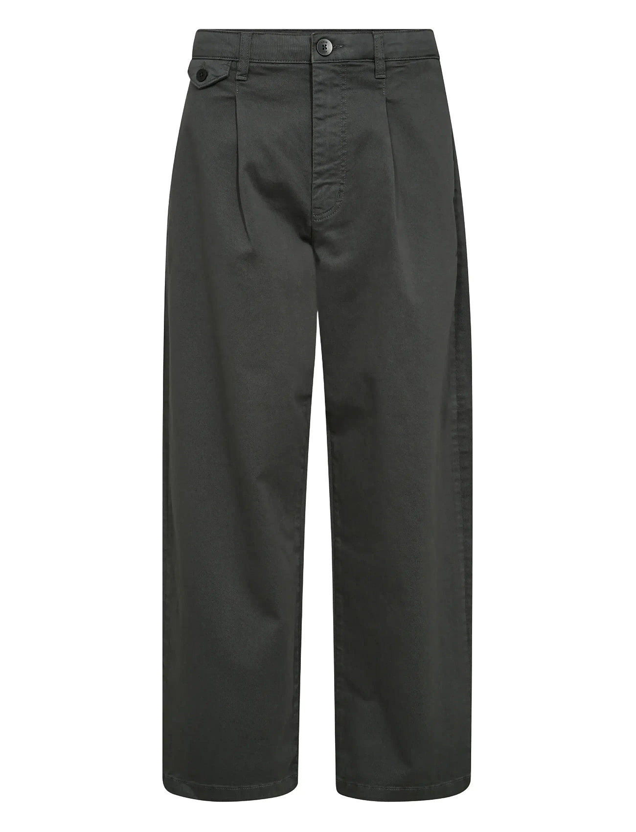 MOS MOSH Mmwillow Chino Hose Grau - 26 Kurz - Damen
