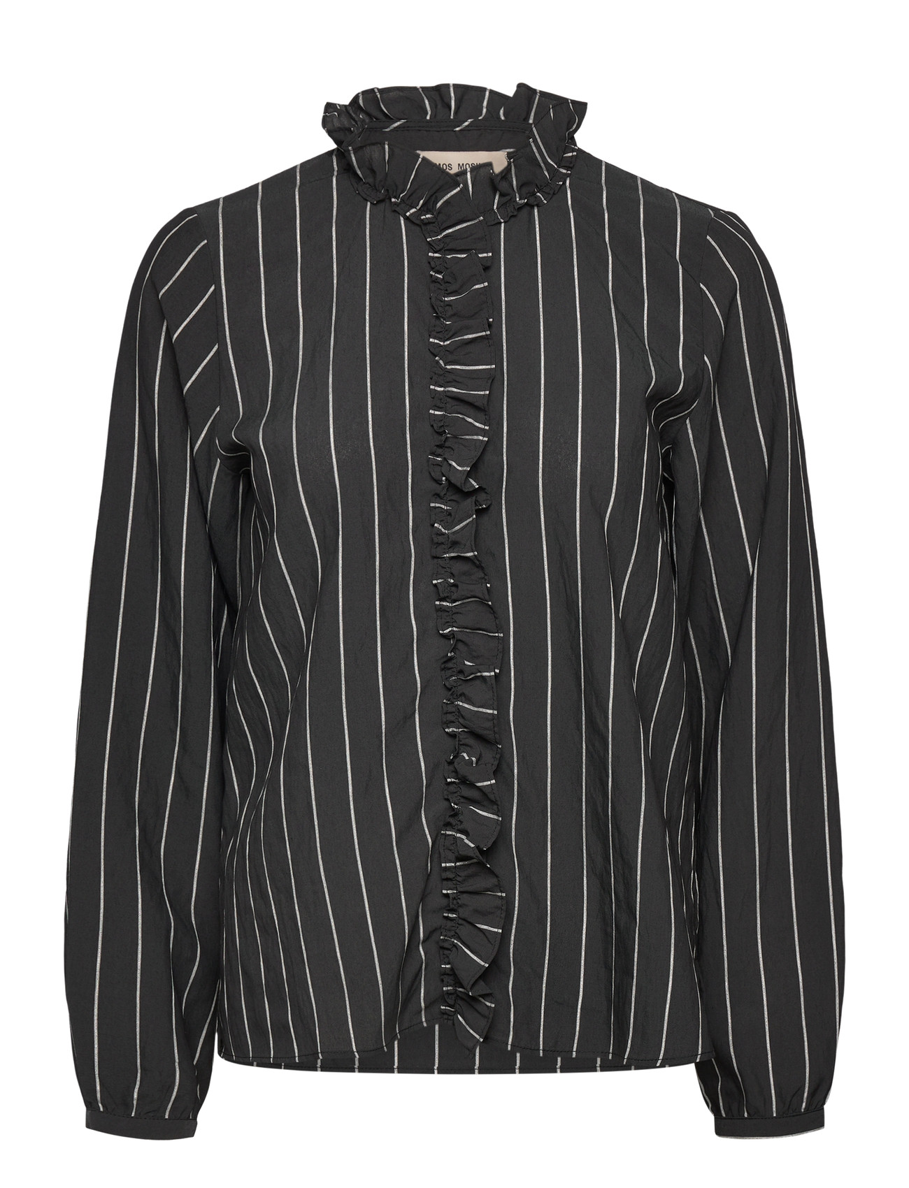 MOS MOSH Mmbilly Stripe Shirt Schwarz - S - Damen