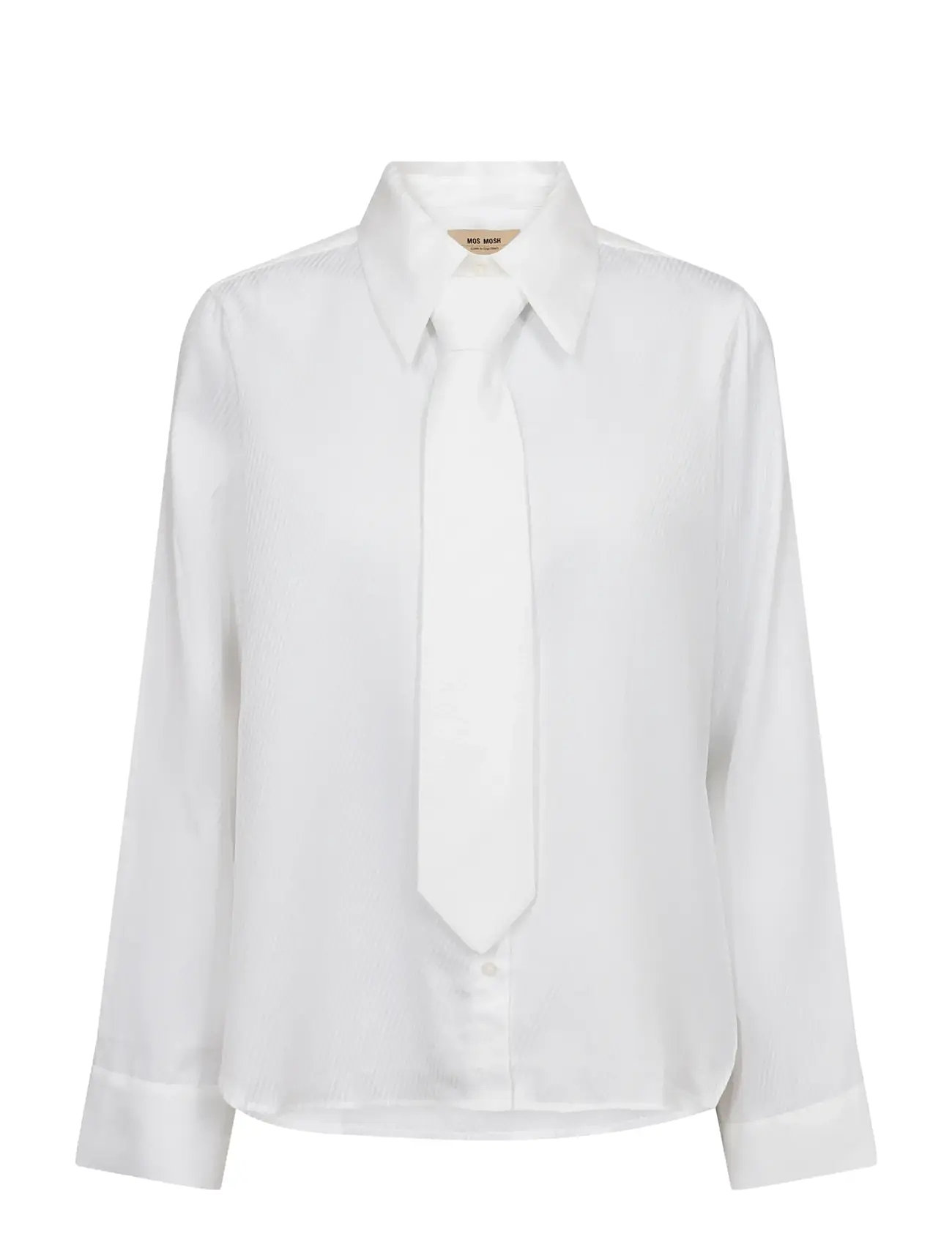 MOS MOSH Mmayen Stripe Shirt Weiß - L - Damen