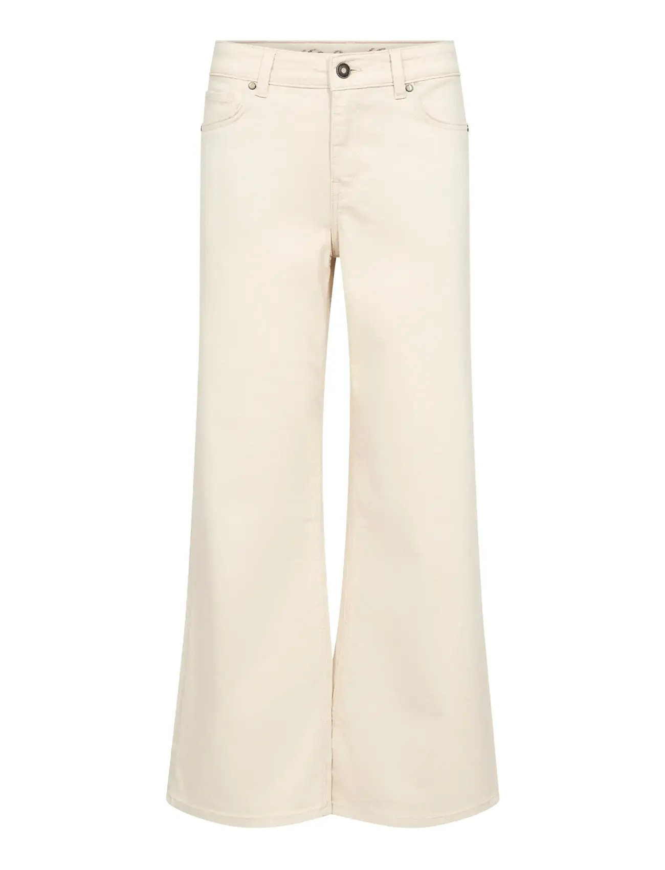 MOS MOSH Mmdara Salute Jeans, 32 Regular, Cream, Jeans > Vidde, Dame