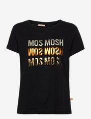 MOS MOSH - Mavis O-SS Tee - t-krekli - black - 0