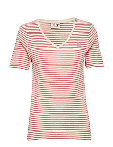 MOS MOSH | Klær | Stort utvalg av de seneste nyhetene Tilda Frill Check Shirt (Sugar Coral Check) (974.25 kr