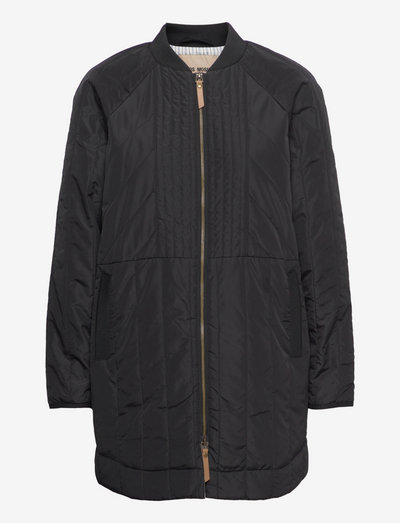 Sila Quilted Coat - vestes de printemps - black
