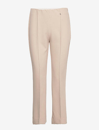 Sarah Glow Pant - bukser med lige ben - feather gray