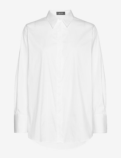 Enola Shirt - långärmade skjortor - white