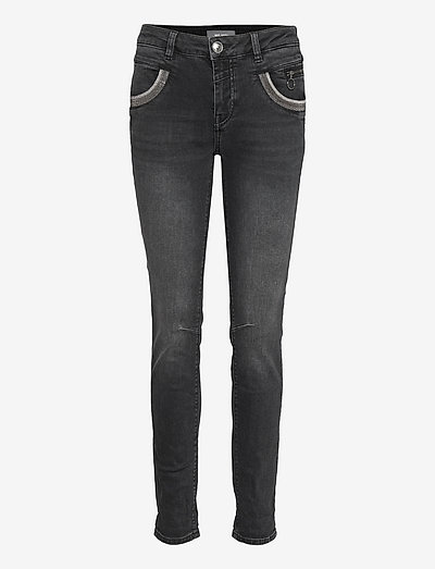 Naomi Shade Washed Jeans - slim jeans - grey wash