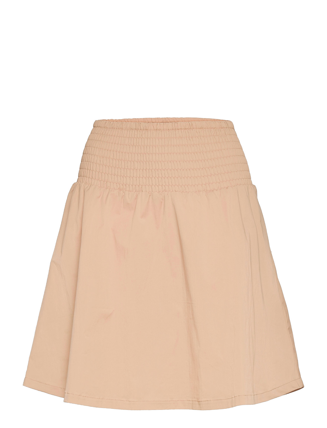 Mschlana Skirt Kort Nederdel Beige MSCH Copenhagen