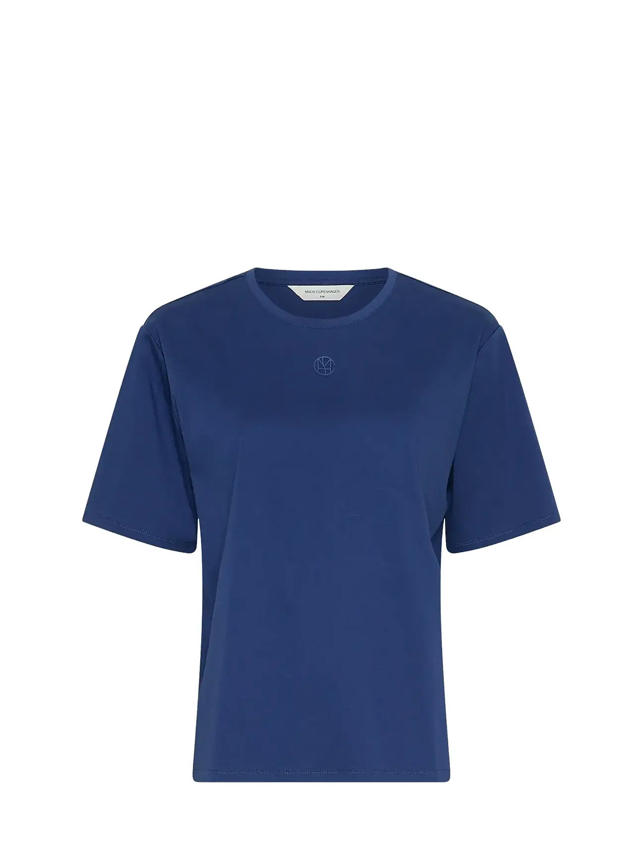 MSCH COPENHAGEN Mschmelea Icon Tee Blau - S/M - Damen