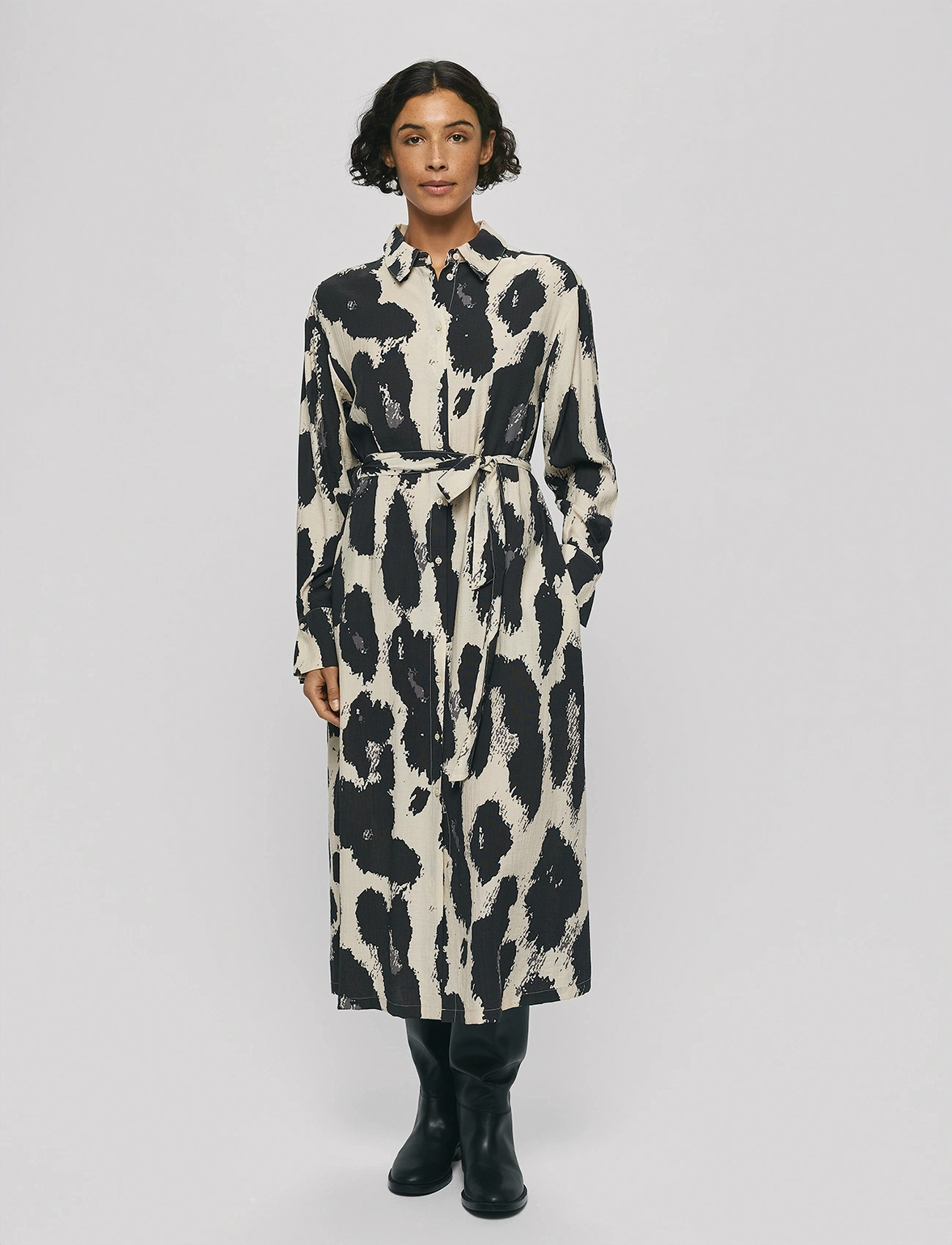 MSCH Copenhagen Mschkaralie Jusia Shirt Dress Aop