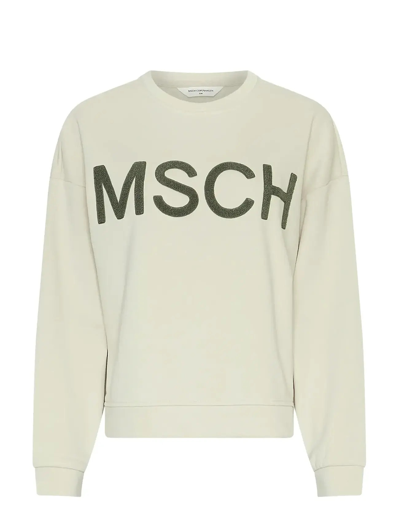 MSCH Copenhagen Mschmela Briena Msch Sweatshirt, M/L, Cream, Sweatshirts & Hættetrøjer > Sweatshirts, Dame