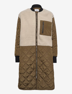 Kiara Jacket - spring coats - beech/silver l