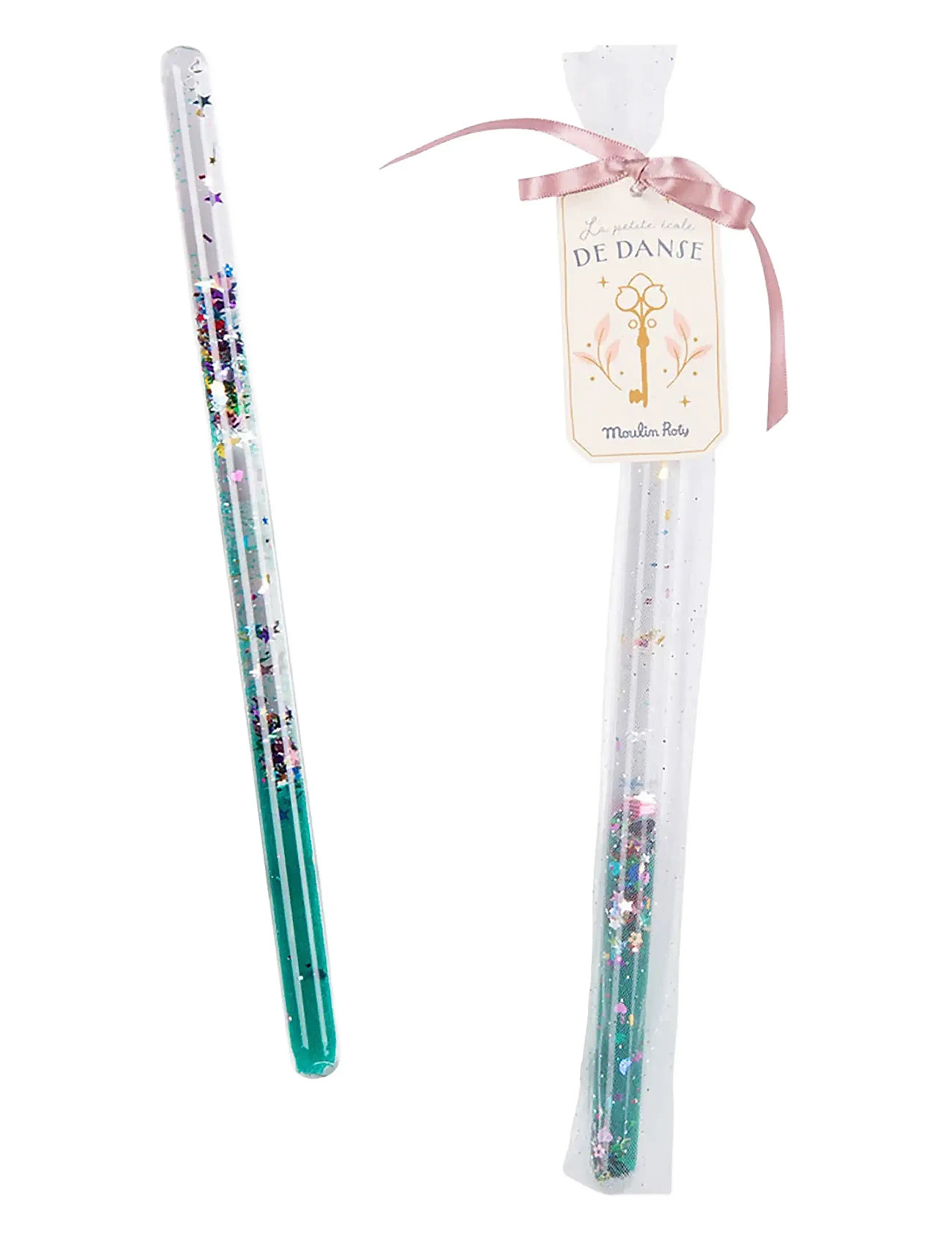 Magic Wand - Turquoise - La Petite Ecole De Danse Toys Costumes & Accessories Costumes Accessories Multi/patterned Moulin Roty