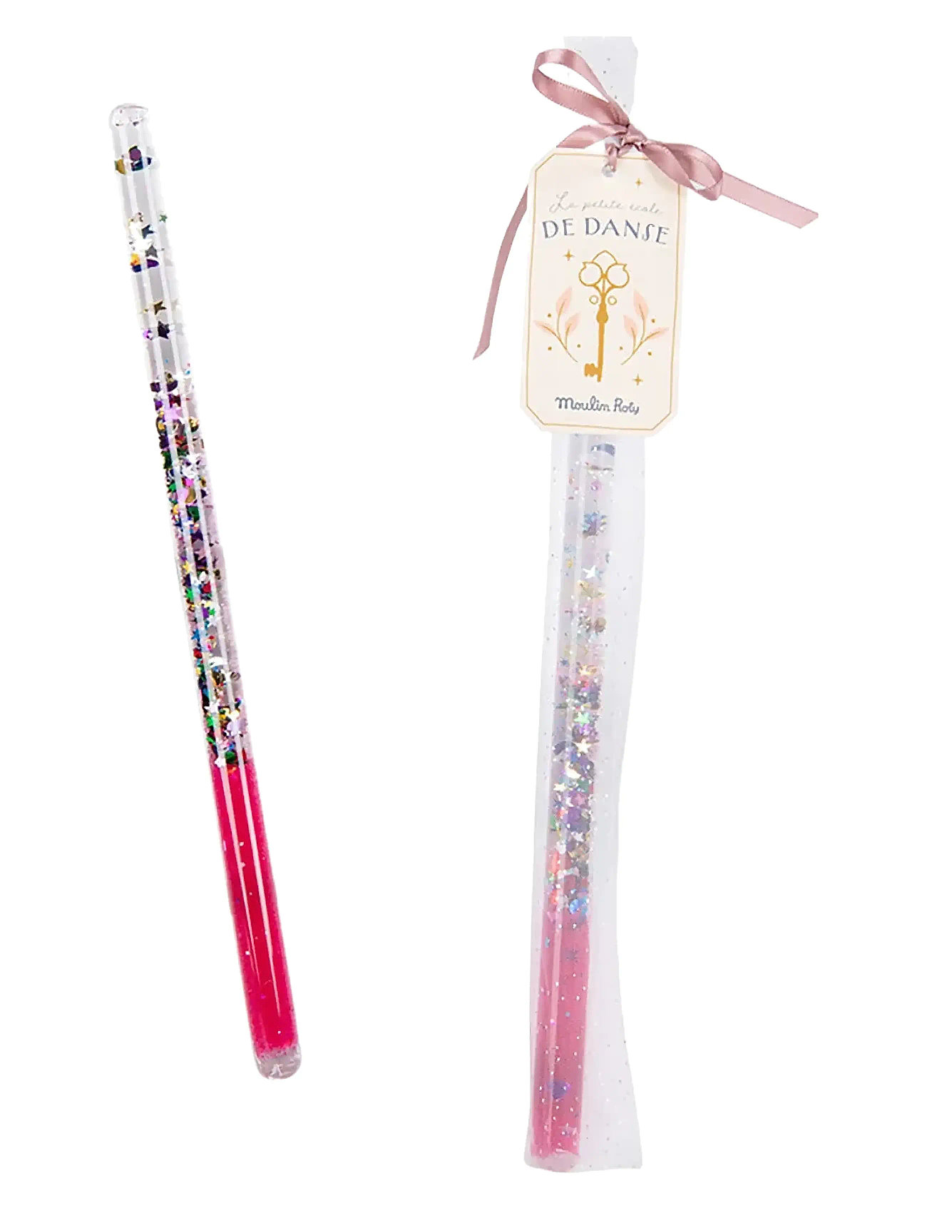 Magic Wand - Pink - La Petite Ecole De Danse Toys Costumes & Accessories Costumes Accessories Multi/patterned Moulin Roty