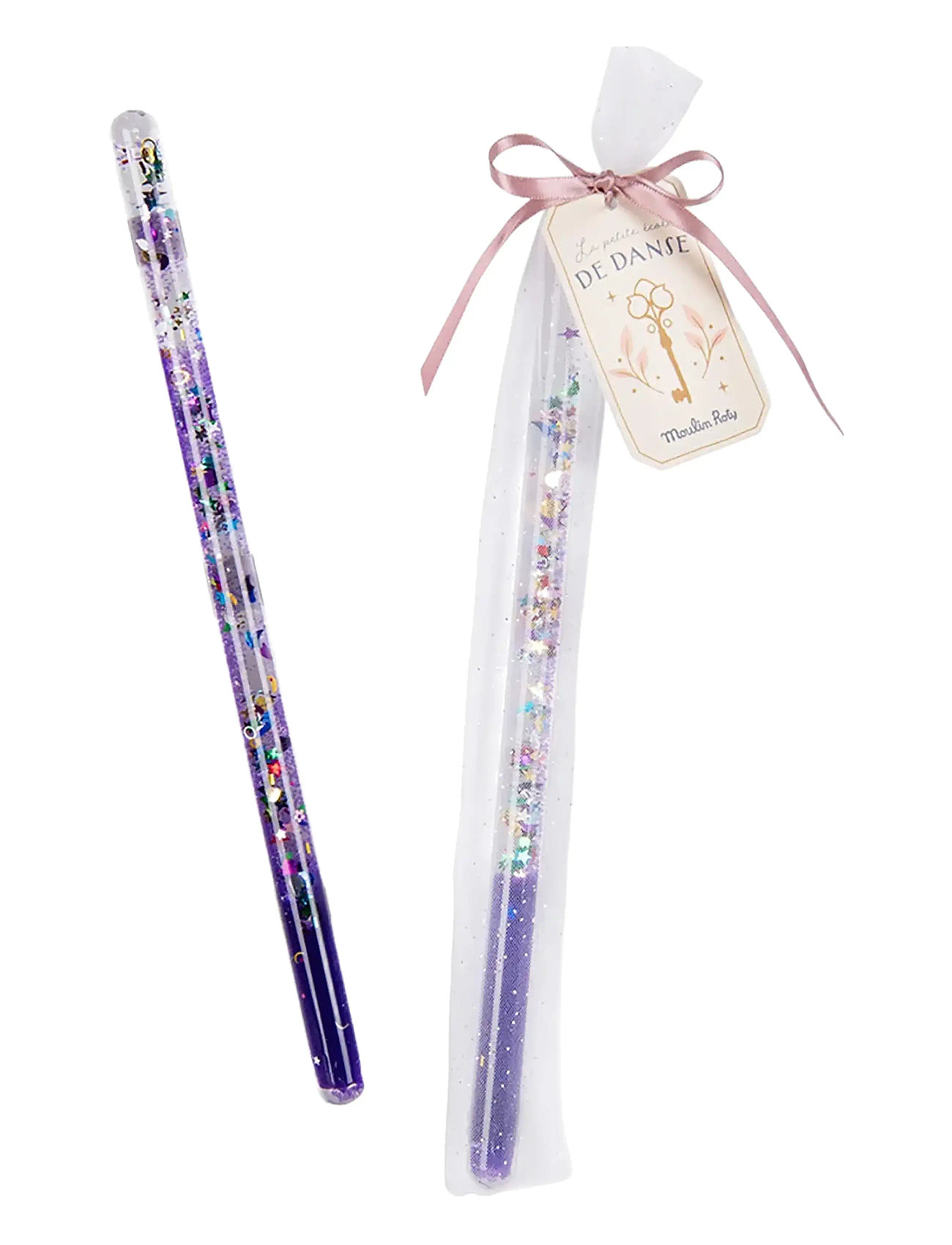 Magic Wand - Violet - La Petite Ecole De Danse /6 Toys Costumes & Accessories Costumes Accessories Multi/patterned Moulin Roty