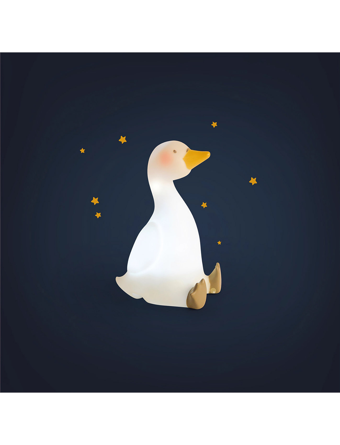Moulin Roty Night Light - Swan Baby (Usb Rechargeable) - La Petite Ecole De Danse, One Size, White, Belysning > Natlamper, Børn