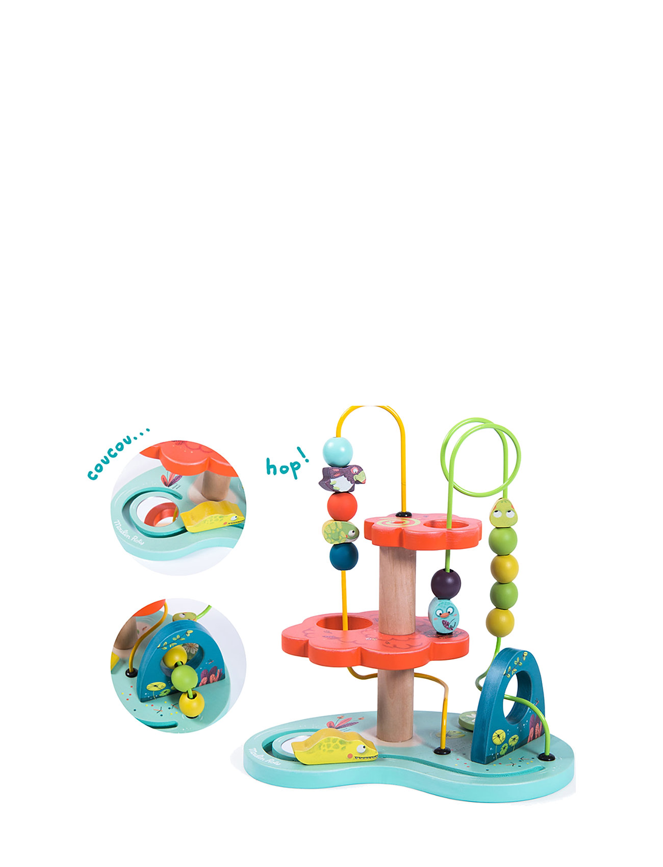 Bead Maze Toys Baby Toys Educational Toys Interactive Toys Multi/patterned Moulin Roty