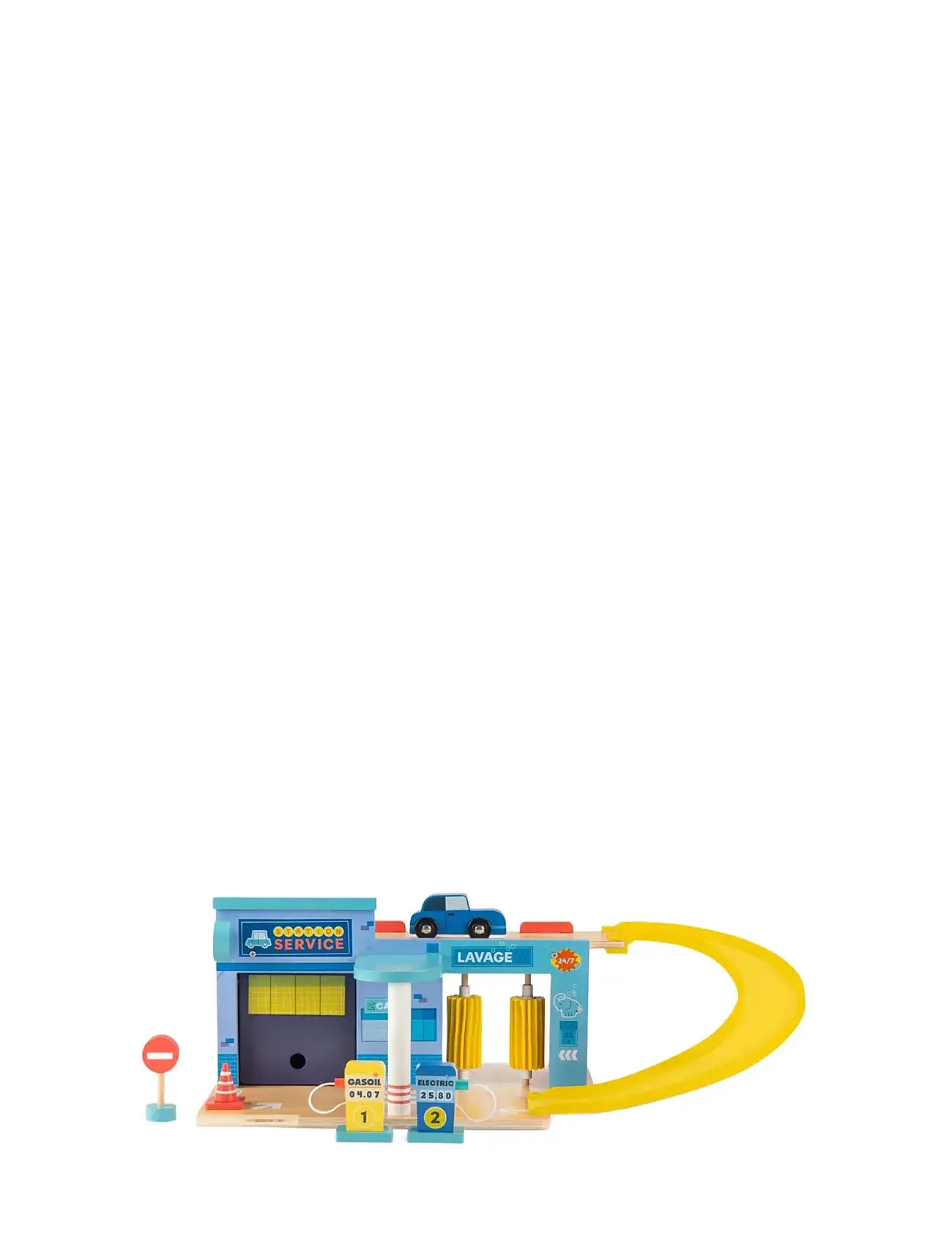 Gas Station - Avenue Du Moulin Toys Playsets & Action Figures Play Sets Multi/patterned Moulin Roty