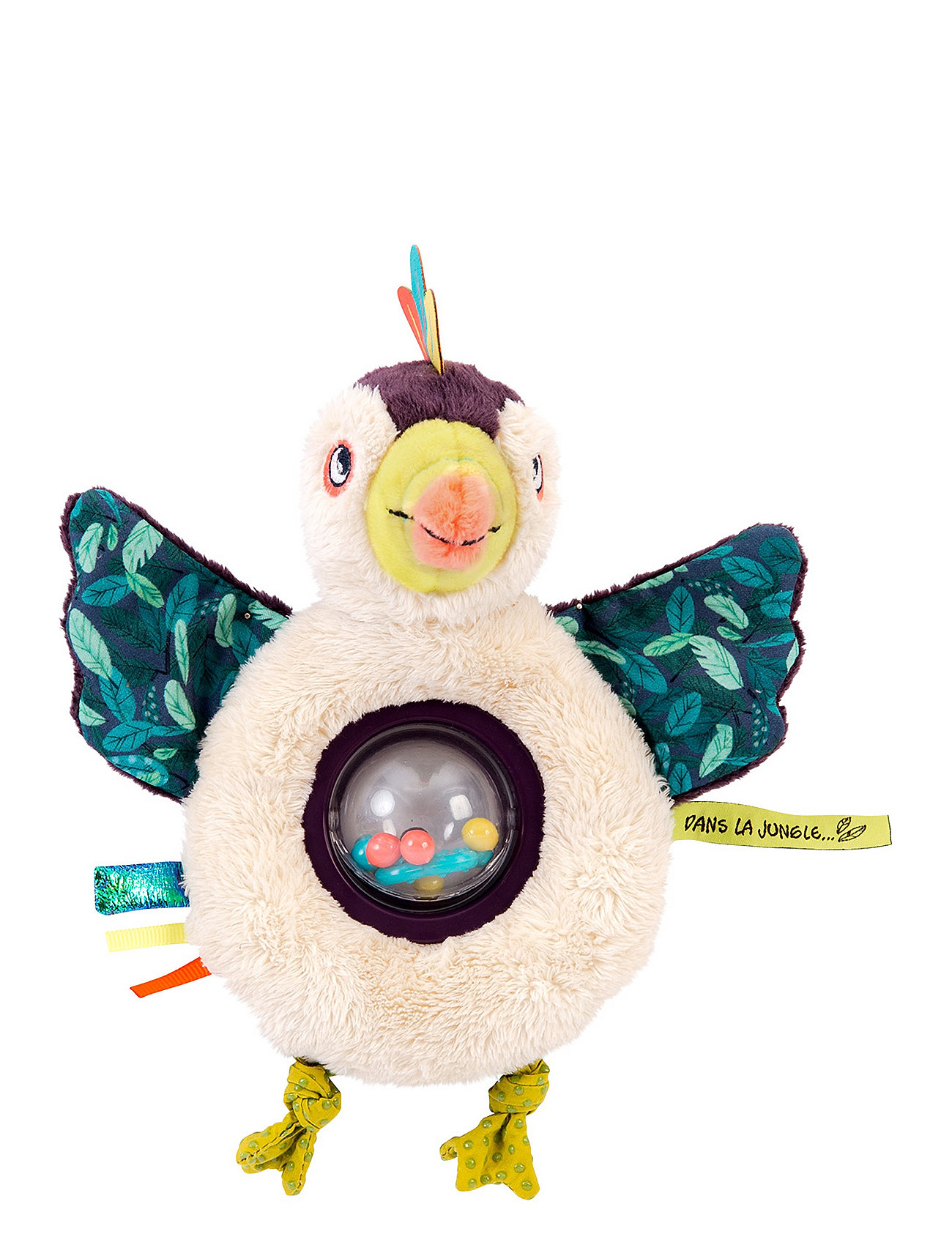 Pakou Bead Rattle Dans La Jungle Toys Baby Toys Educational Toys Activity Toys Multi/patterned Moulin Roty