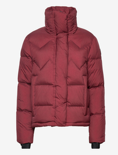 WS EPITOME DOWN PARKA - down- & padded jackets - deep burgundy