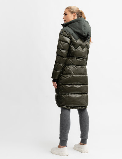 cocoon down coat