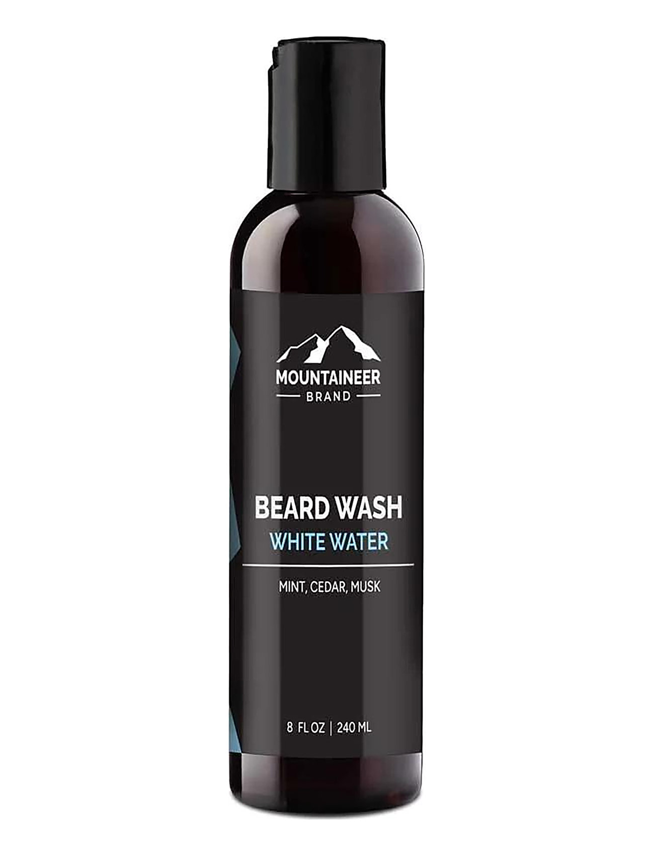 White Water Beard Wash Beauty Men Beard & Mustache Beard Shampoo Nude Mountaineer Brand