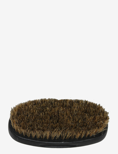 Military Oval Boar Beard Brush - rakborste - brown