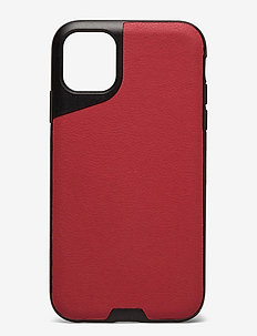 Mous Contour Leather Protective Phone Case - telefonų dėklai - red
