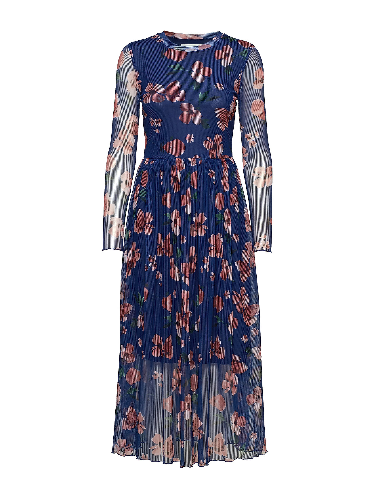 Marisan Jurk Knielengte Blauw Moves moves kopen in de aanbieding