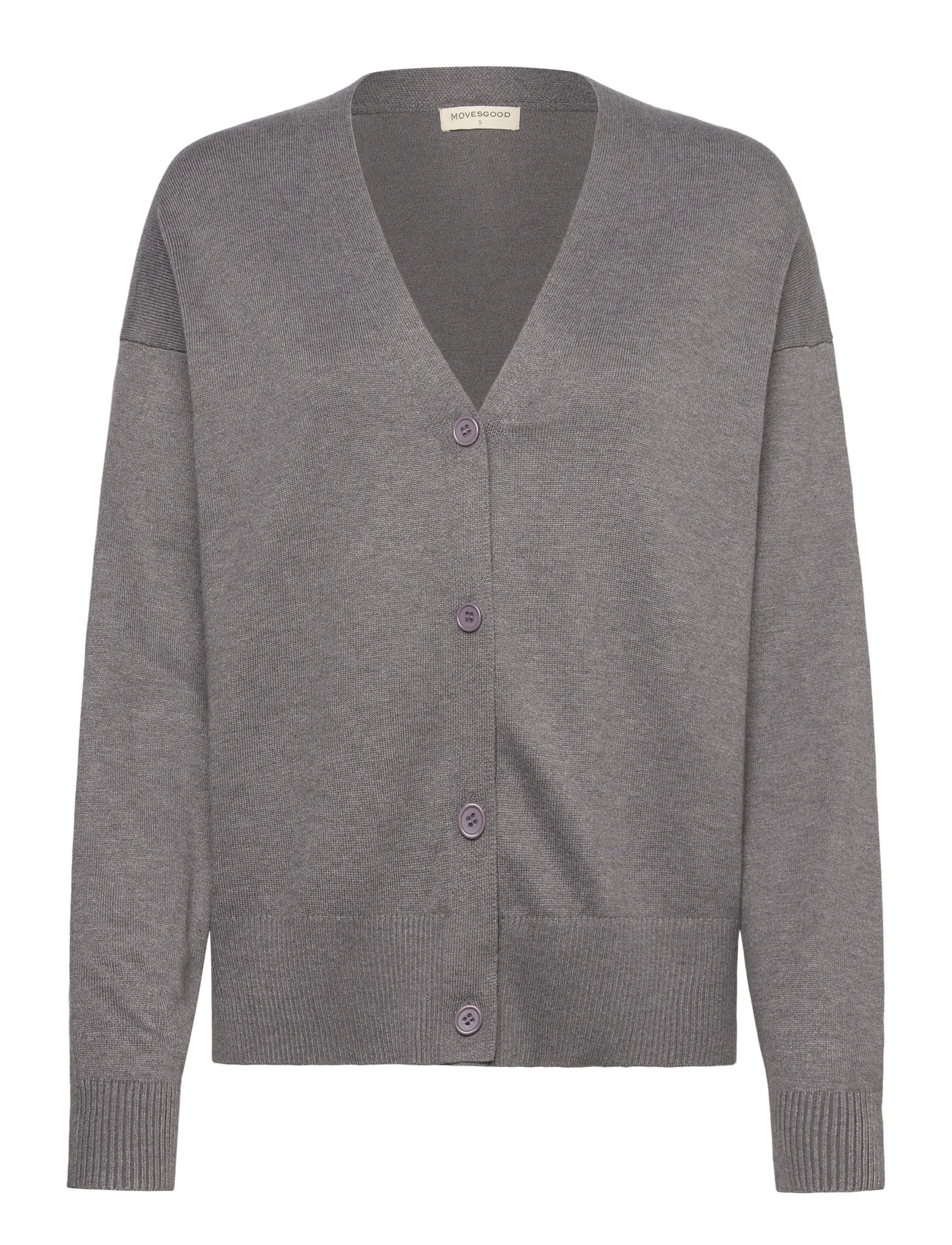 MOVESGOOD Athena Cardigan Grau - S - Damen