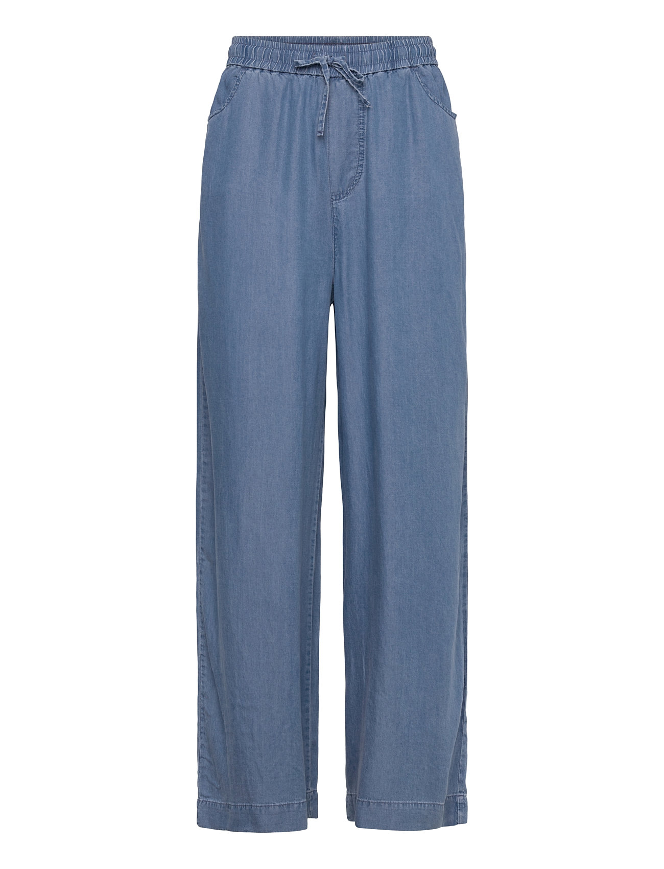 Lyon Trousers Pyjamasbukser Pysjbukser Blue Movesgood