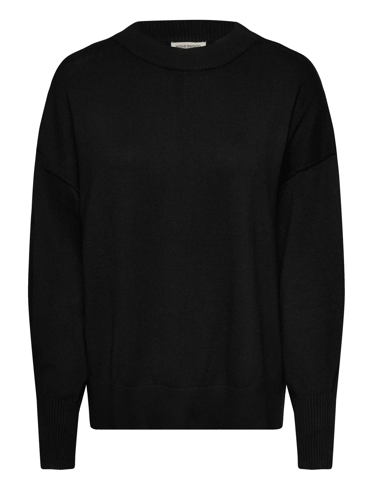MOVESGOOD Clara Boxy Pullover Schwarz - XS - Damen