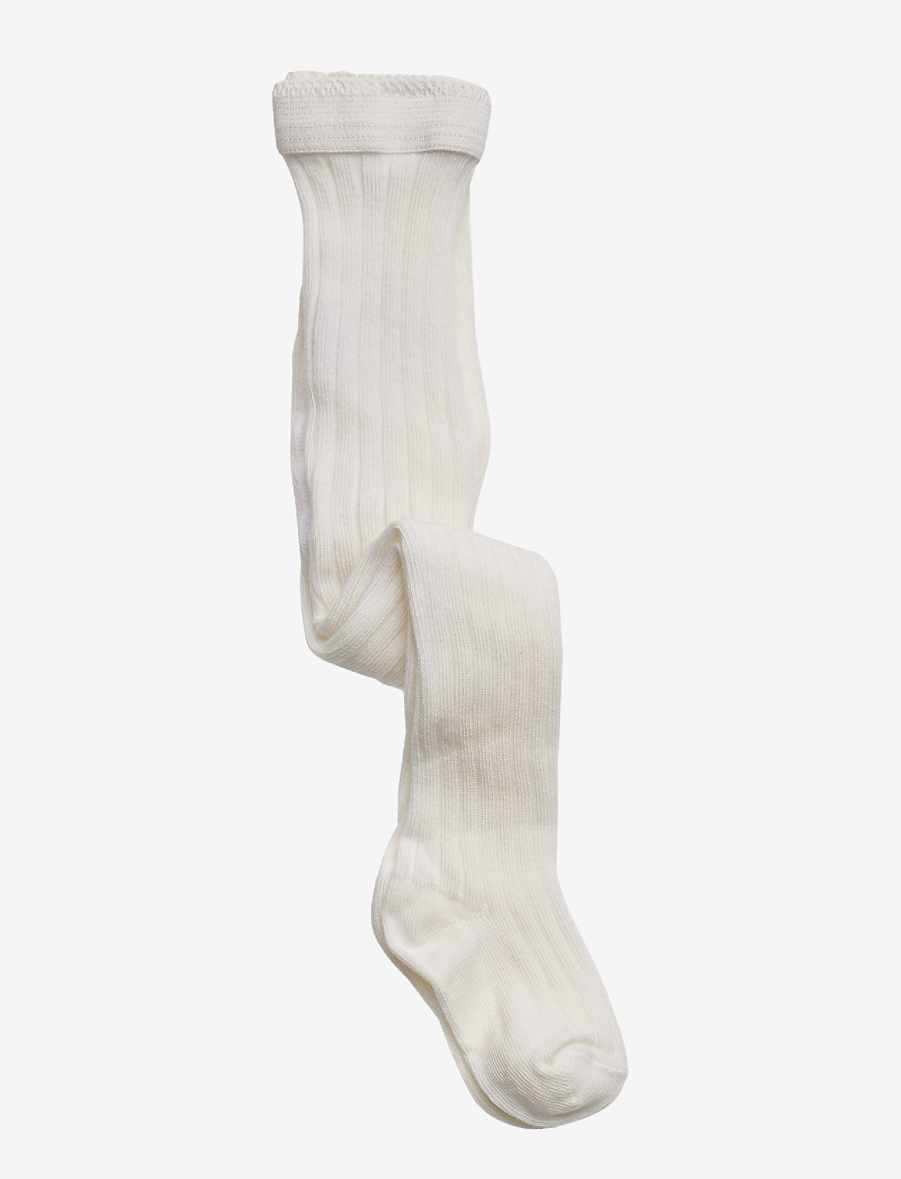 mp Denmark - Cotton rib tights - strumpfhosen - snow white - 0
