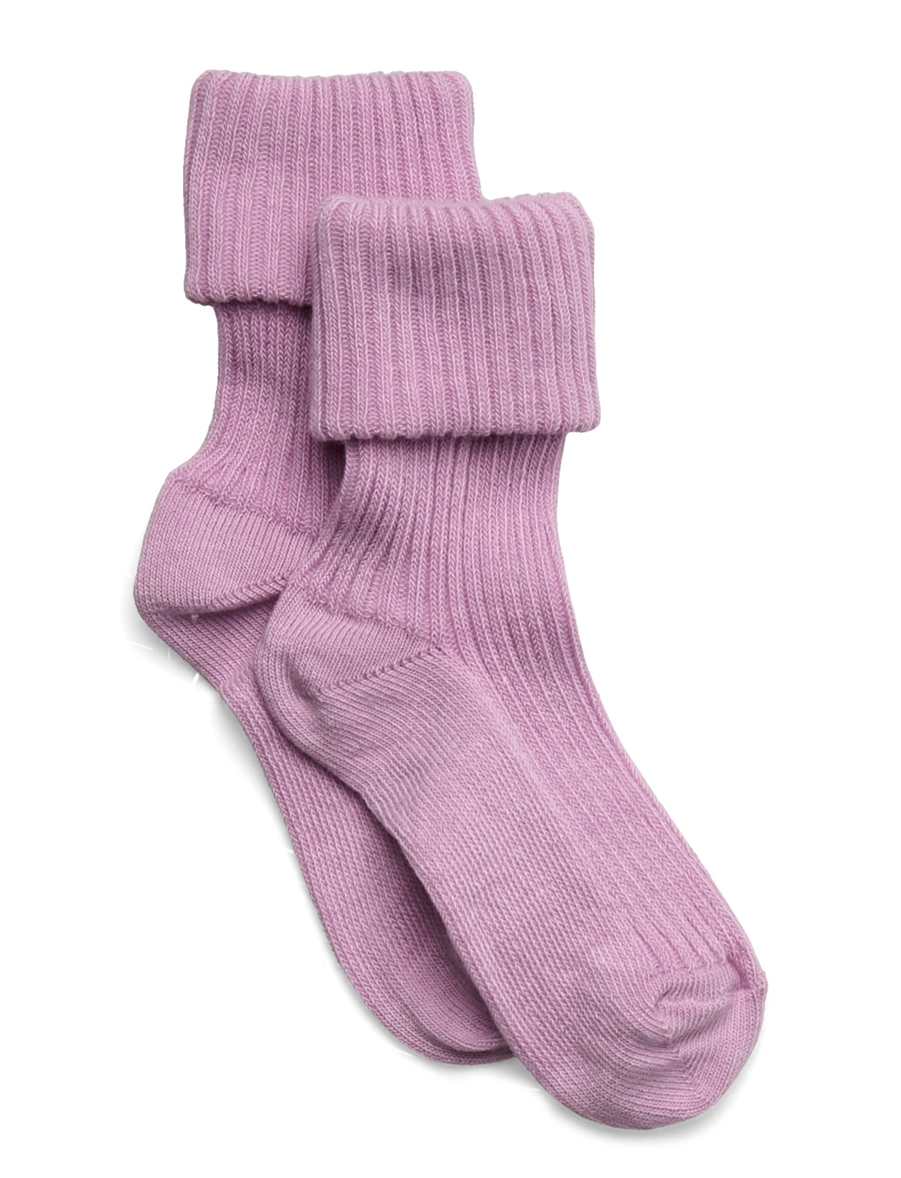 Mp Denmark Cotton Rib Baby Socks Rosa