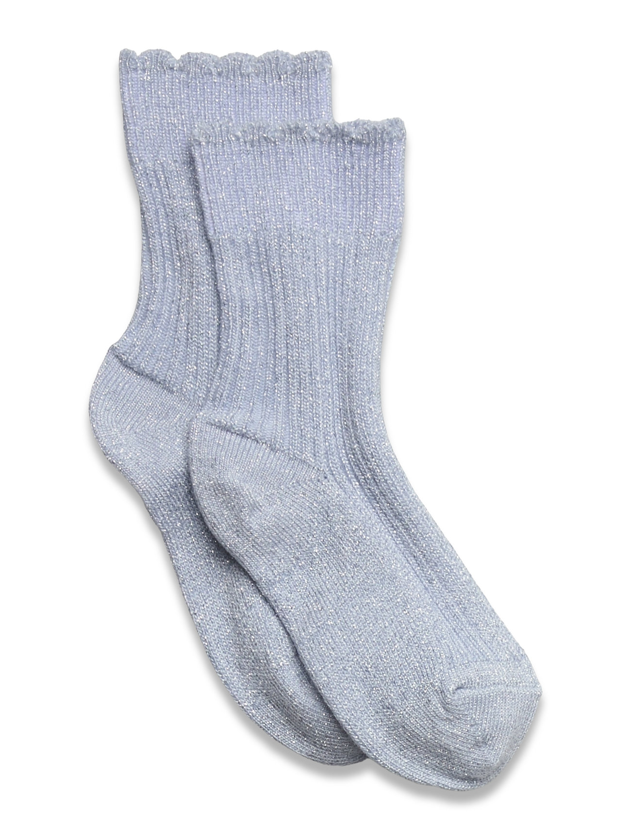 mp Denmark Celosia Glitter Socks, 29/32, Blue, Sokker & Strømpebukser > Sokker, Børn