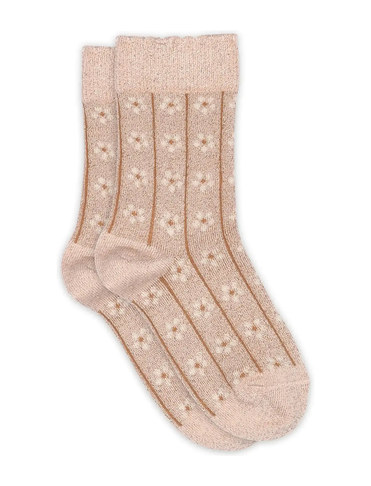 mp Denmark Oline Glitter Socks, 29/32, Pink, Sokker & Strømpebukser > Sokker, Børn
