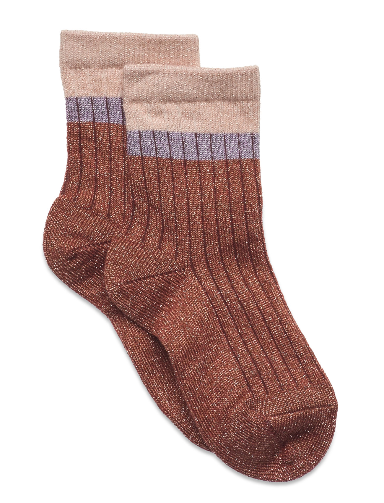 Norma Glitter Socks Patterned Mp Denmark 102466