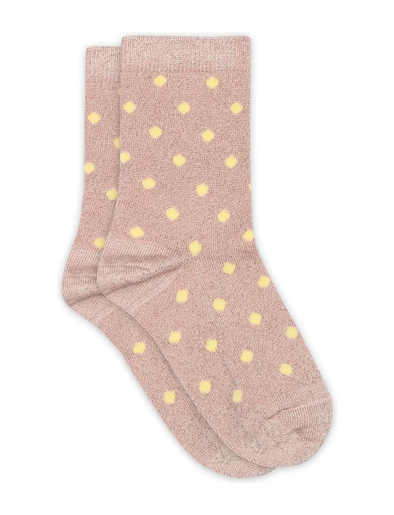 mp Denmark Irma Glitter Socks, 29/32, Beige, Sokker & Strømpebukser > Sokker, Børn