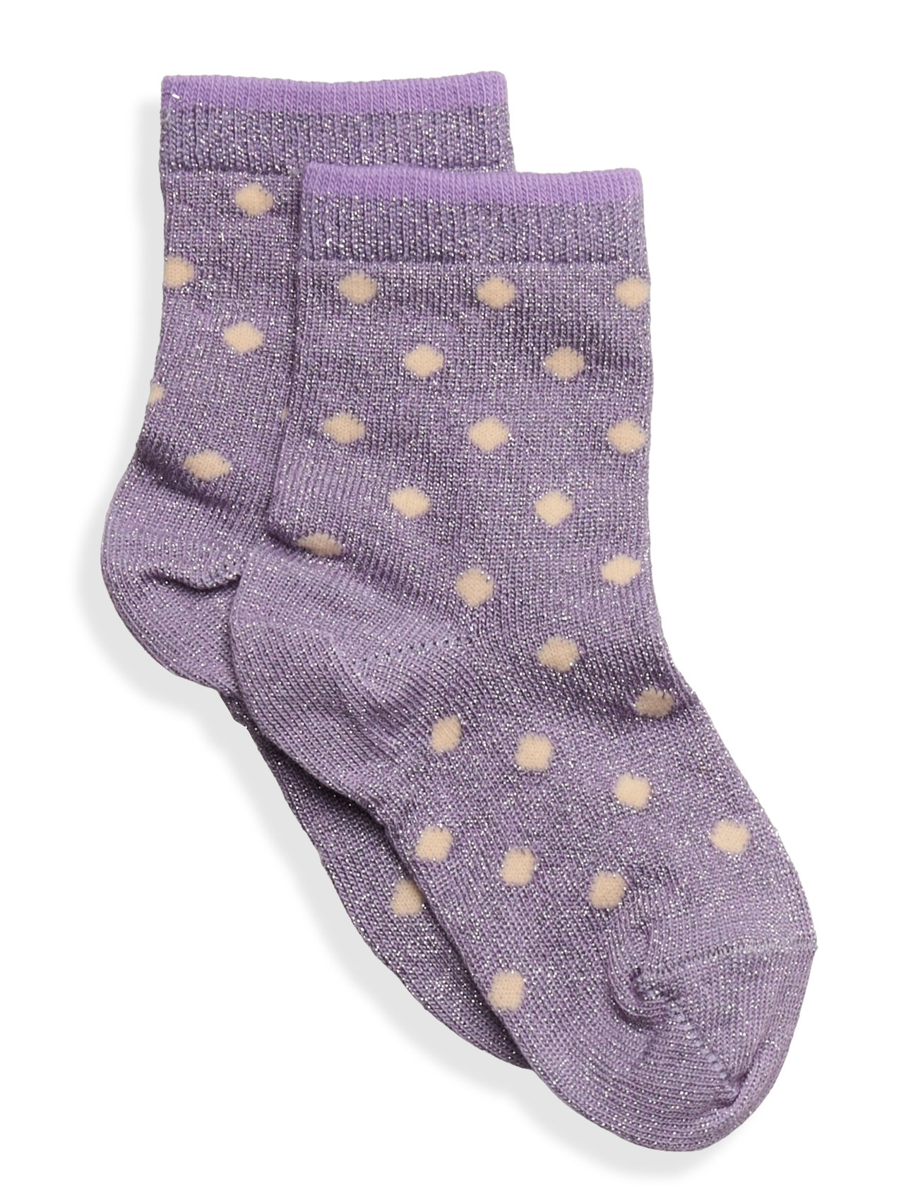 mp Denmark Irma Glitter Socks, 29/32, Purple, Sokker & Strømpebukser > Sokker, Børn