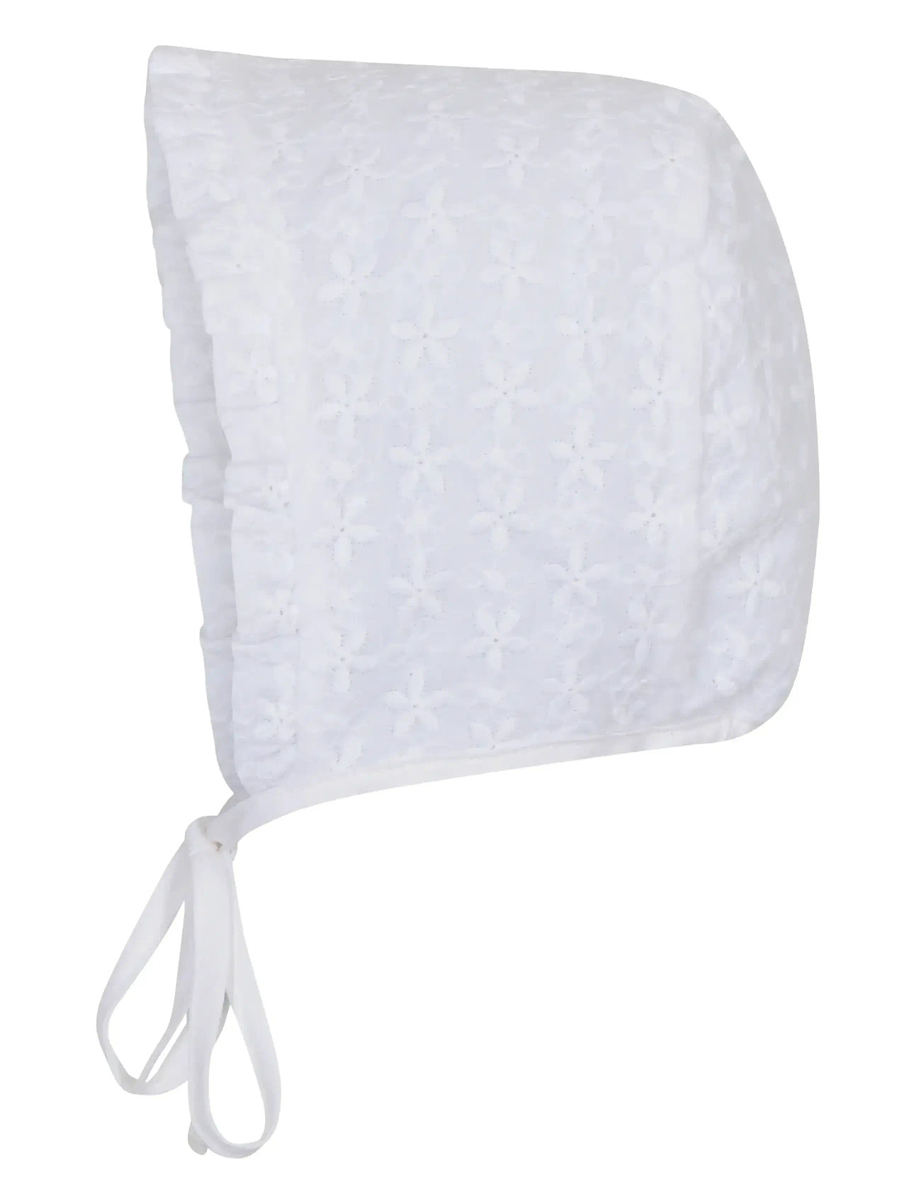 MP DENMARK Flora Baby Bonnet Weiß - 47 - Kinder