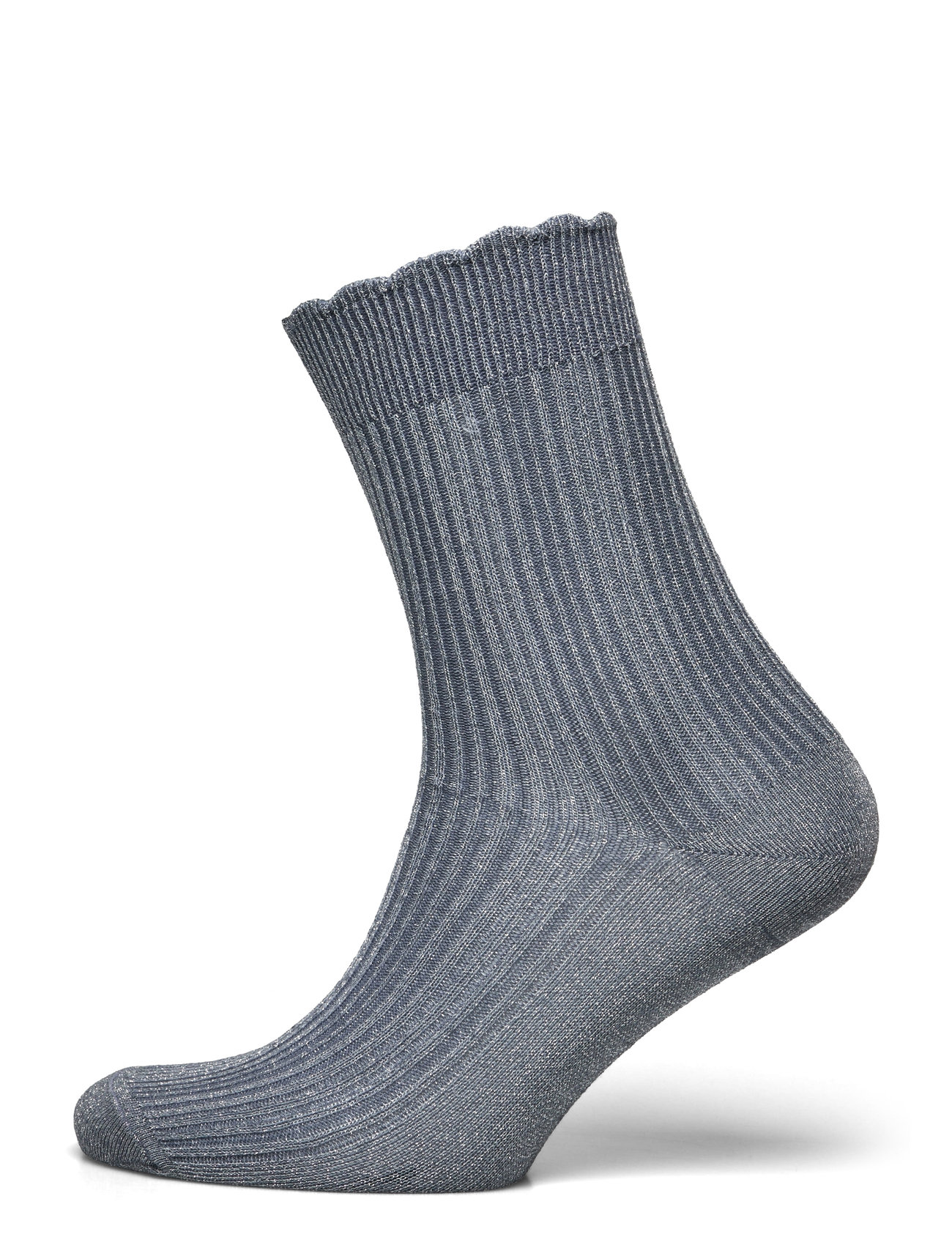 Julia Glitter Socks Lingerie Socks Regular Socks Navy Mp Denmark