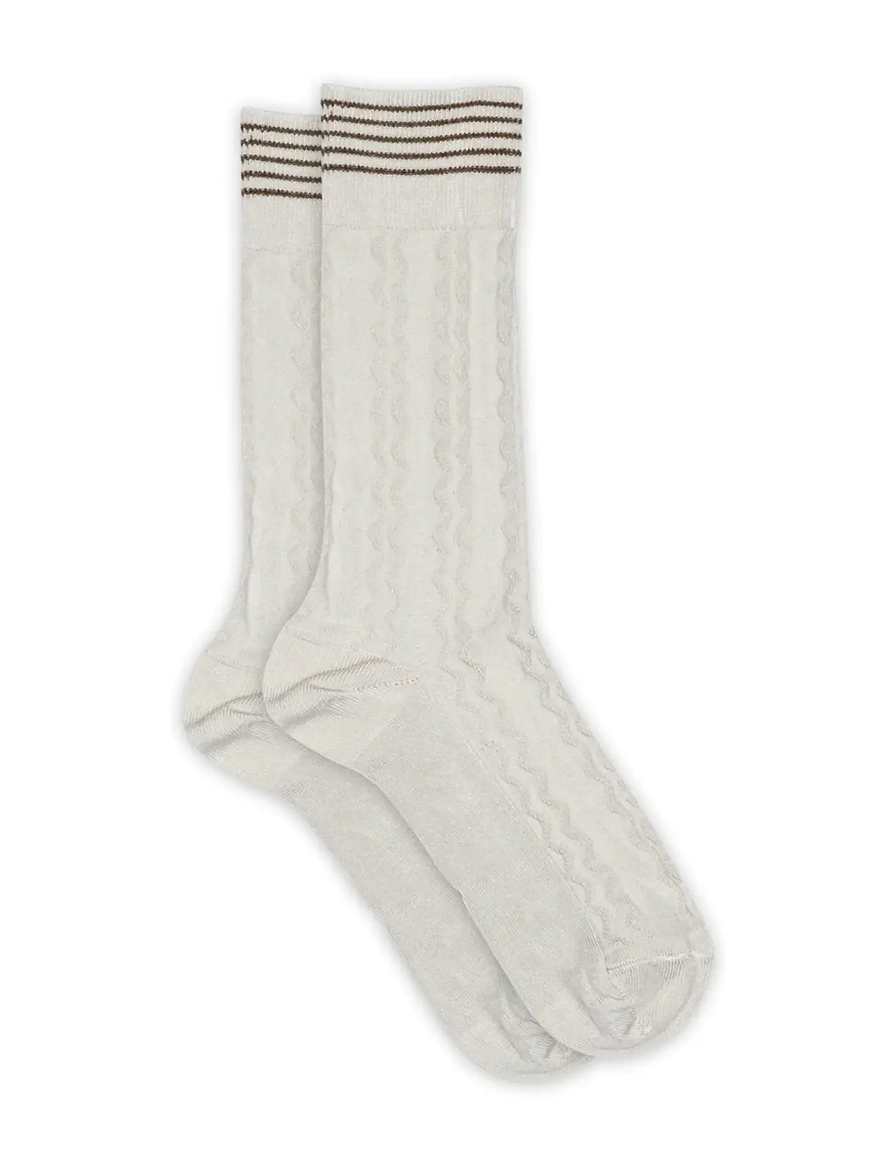 mp Denmark Jens Socks, 41/43, Cream, Sokker > Almindelige Sokker, Herre