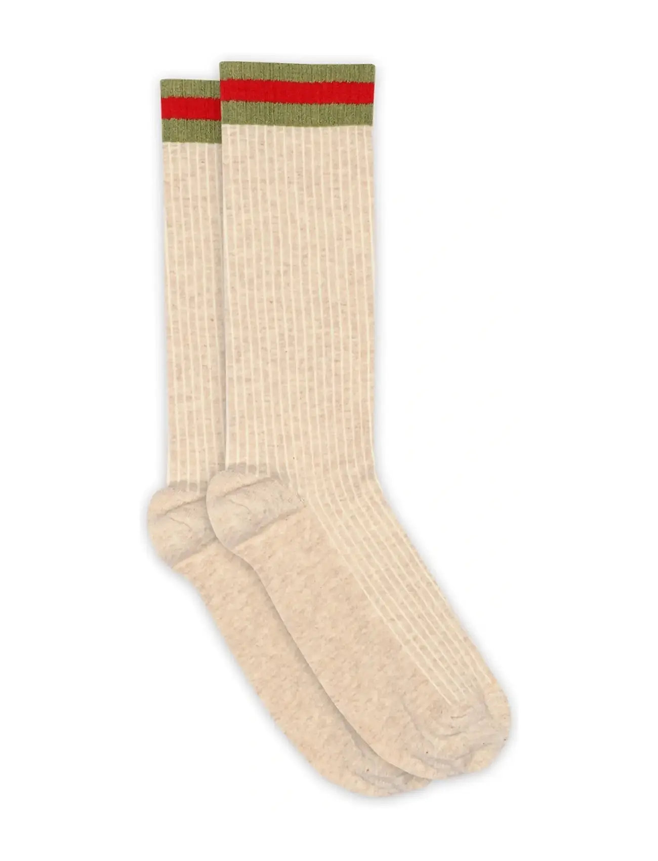 mp Denmark Aske Socks, 44/46, Beige, Sokker > Almindelige Sokker, Herre