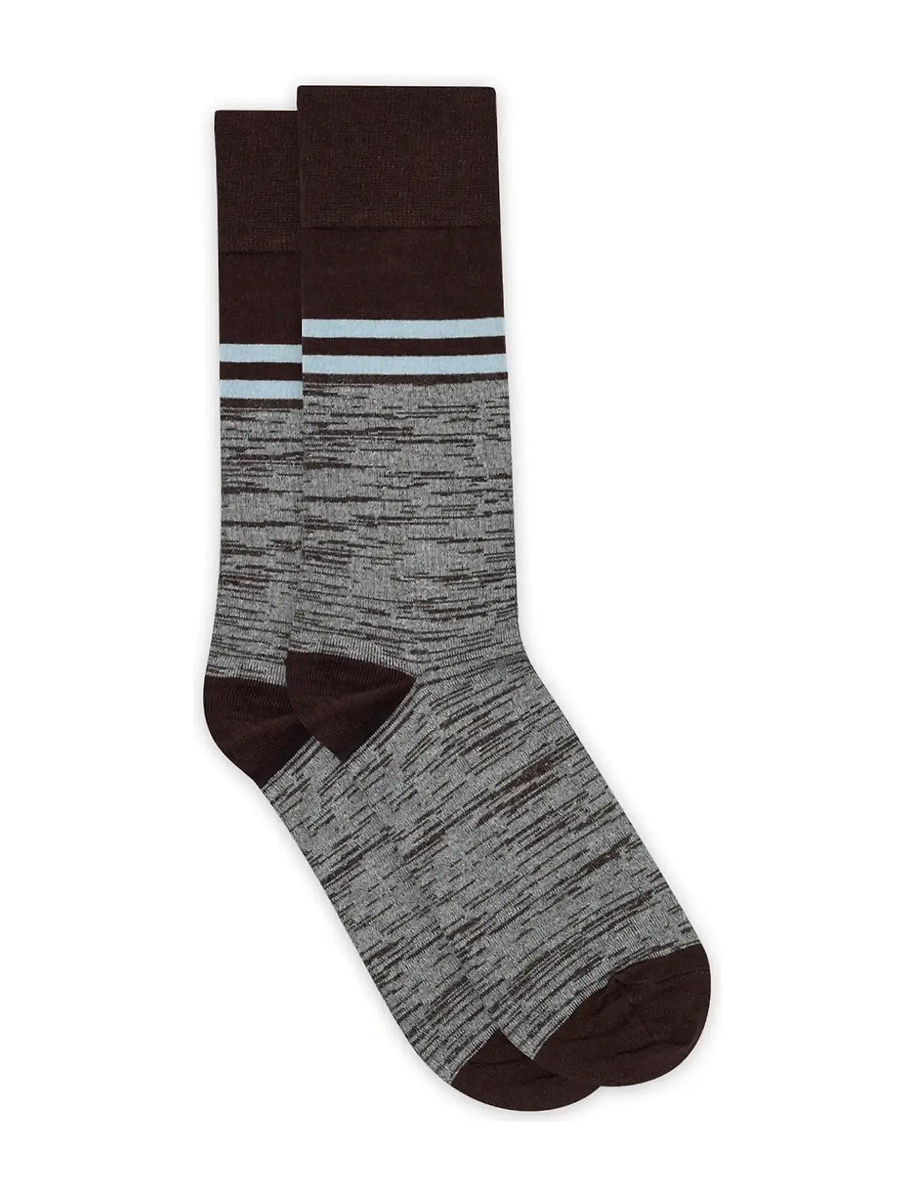 mp Denmark Esben Socks, 44/46, Brown, Sokker > Almindelige Sokker, Herre