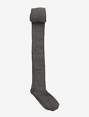 mp Denmark - Wool rib tights - strümpfe & unterwäsche - 491/grey marl. - 1